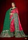 Megha Satin Saroski Vol 5 By Saroj Pure Satin Silk Wholesale Saree With Dupatta Suppliers In Surat